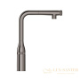 смеситель grohe essence smartcontrol 31615a00 для мойки, темный графит глянец