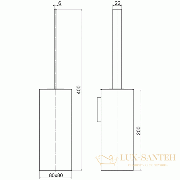 ерш langberger vico 11372b, хром