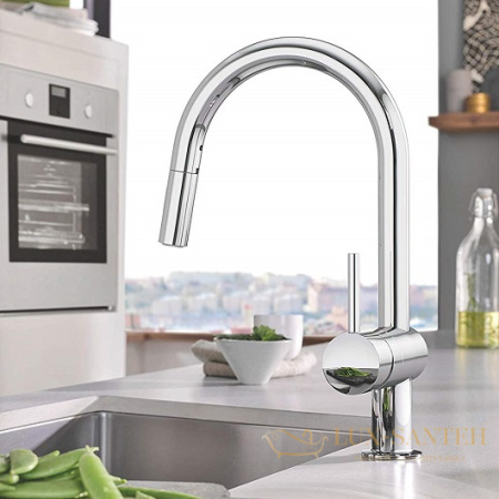 смеситель grohe minta 32321002 для мойки, хром