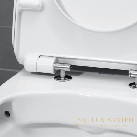 подвесной безободковый унитаз duravit no.1 45620900a1 rimless, белый