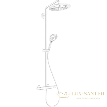 душевая система hansgrohe croma select s showerpipe 280 1jet 26890700 белый матовый