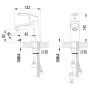 смеситель для раковины lemark plus strike lm1116c