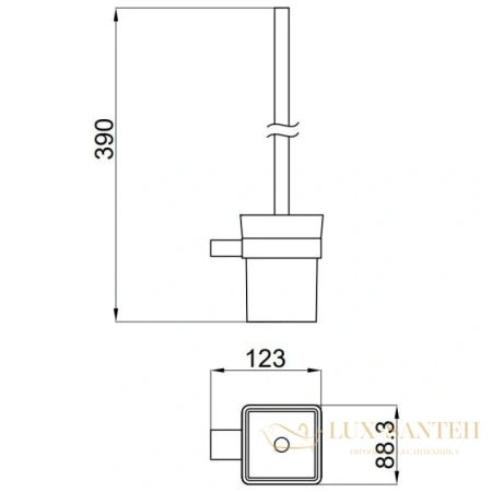 ерш allen brau infinity 6.21008-00, хром