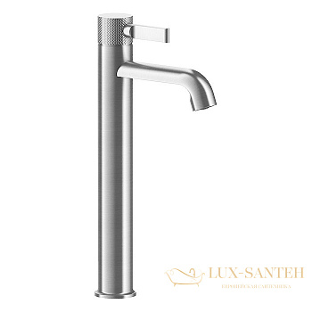 смеситель для раковины высокий gessi inciso 58003.149,  finox brushed nickel