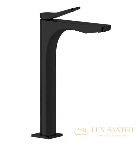 смеситель для раковины высокий gessi rilievo 59010.299, black xl