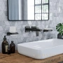 мыльница hansgrohe addstoris 41746340 черный хром