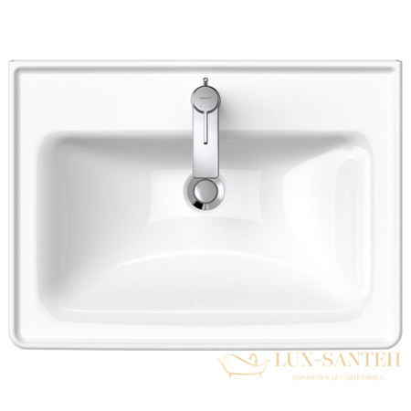 раковина duravit d-neo 2367650000 650х480 мм, белый