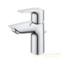 смеситель grohe bauedge 23328001 для раковины, хром