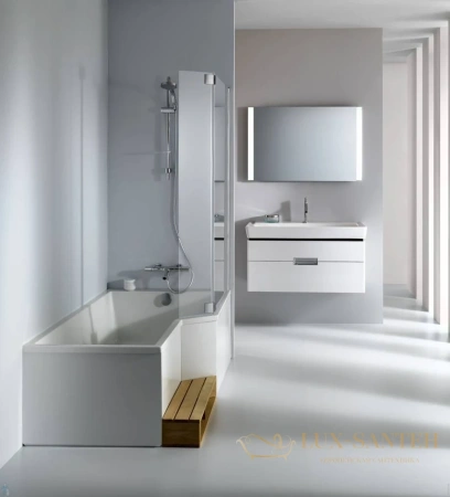 акриловая ванна jacob delafon bain douche neo 160x90 r e6d000r-00