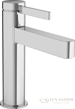 смеситель для раковины hansgrohe finoris 76023000 хром со сливным клапаном push-open