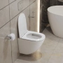 подвесной безободковый унитаз belbagno sfera-r bb046ch-tor, белый