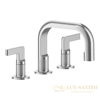 смеситель для раковины gessi inciso 58012.149,  finox brushed nickel