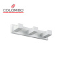 крючок тройной colombo design look lc37.bm, белый матовый