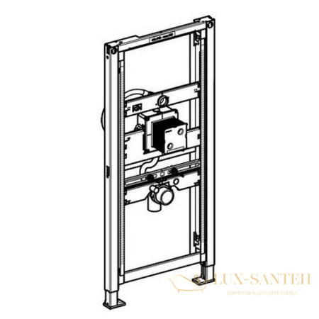 инсталляция для писсуара geberit duofix 111.689.00.1 co скрытым распознаванием