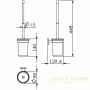 ерш langberger burano 11025a, хром