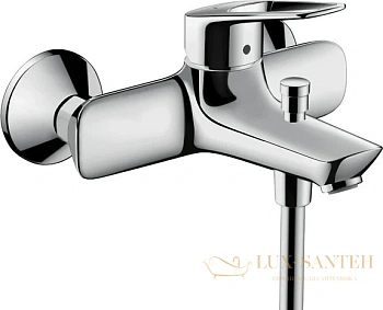 смеситель для ванны hansgrohe novus loop 71340000, хром