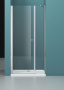 душевая дверь belbagno etna etna-b-11-80+90-c-cr 170 см профиль хром, стекло прозрачное 