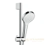 душевой набор hansgrohe croma select s 1jet 26564400 белый/хром