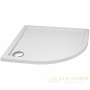 душевой поддон cezares tray smc tray-m-r-100-550-35-w из стеклокомпозита 100x100, белый