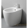 биде white ceramic basic w020201 напольное 51x36x43 см, белый глянцевый