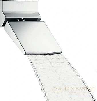 верхний душ 150 1jet hansgrohe raindance rainfall 26442000 хром