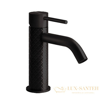 смеситель для раковины gessi 316 intreccio 54102.299, black xl