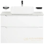 тумба belbagno etna etna-h60-800-2c-so-bl-p 79,6 см, bianco lucido