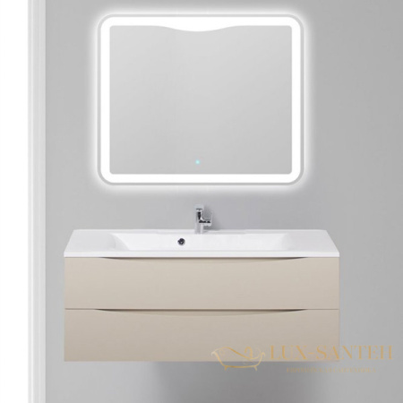 тумба под раковину belbagno marino marino-1200-2c-so-co-p 120 см подвесная, crema opaco