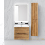 тумба под раковину belbagno acqua acqua-700-2c-so-rr 70 см подвесная, rovere rustico