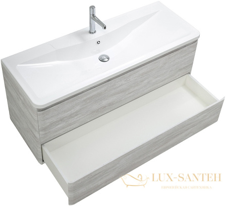 тумба под раковину belbagno albano albano-1200-2c-so-rvb 120 см подвесная, rovere vintage bianco