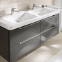 раковина villeroy & boch subway 2.0 7175d001 130x47 см, альпийский белый