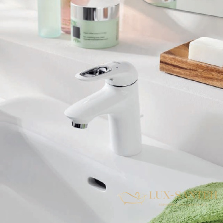 смеситель grohe eurostyle 33558ls3 для раковины, белый