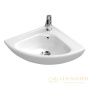 раковина villeroy & boch o.novo 73274001 угловая 415 х 415 мм, белый