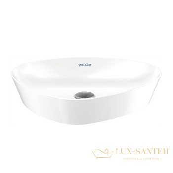 раковина накладная duravit cape cod 2339500000 500х405 мм, белый