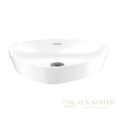 раковина накладная duravit cape cod 2339500000 500х405 мм, белый