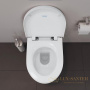 подвесной безободковый унитаз duravit no.1 45620900a1 rimless, белый