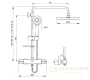 душевая система e.c.a. 102102489ex термостатическая