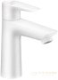 смеситель для раковины hansgrohe talis e 71712700 белый матовый