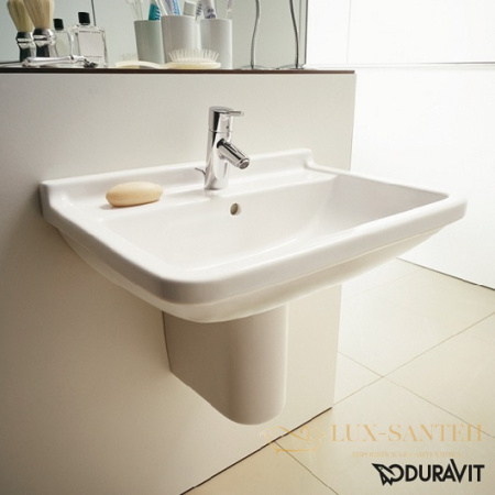 раковина duravit starck 3 0300650000 650х485 мм, белый