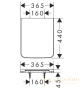 сиденье с крышкой hansgrohe elupura original q 60150450, для унитаза softclose, белый глянцевый