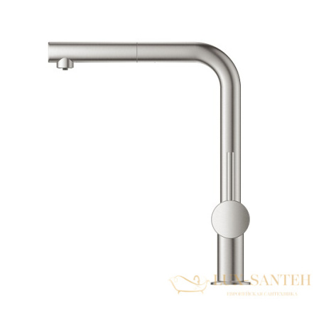 смеситель grohe blue pure minta 31721dc0 для мойки, сталь