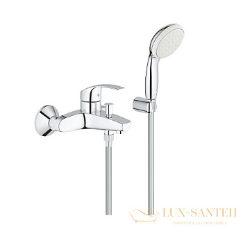 смеситель grohe eurosmart 3330220a для ванны, хром