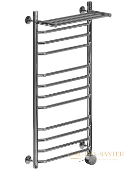 полотенцесушитель электрический ника trapezium лт (г2) вп 100/50 правый тэн, цвет хром