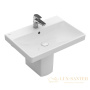 раковина villeroy & boch avento 4158 65 01 650х470 мм, белый