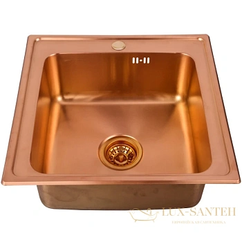 кухонная мойка seaman eco wien swt-5050-copper satin.a, медь