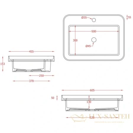 раковина artceram fuori scala tfl034 05 00 bi matt *1 60,5x45,5 см, белый матовый