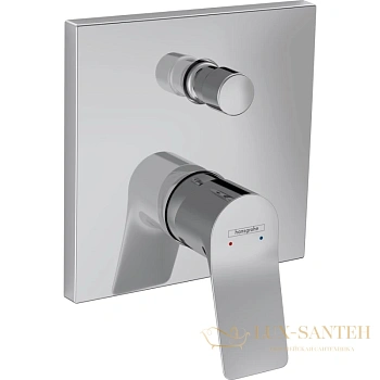 смеситель для ванны hansgrohe vivenis 75415000, хром