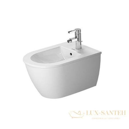 биде duravit darling new 2249150000 подвесное, белый