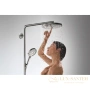 душевая стойка hansgrohe raindance select 300 2jet showerpipe хром 27133000