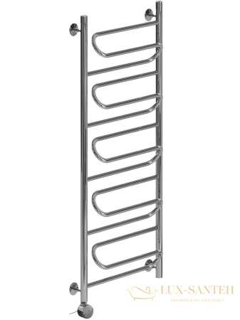 полотенцесушитель электрический ника curve лz 120/40 левый тэн, цвет хром
